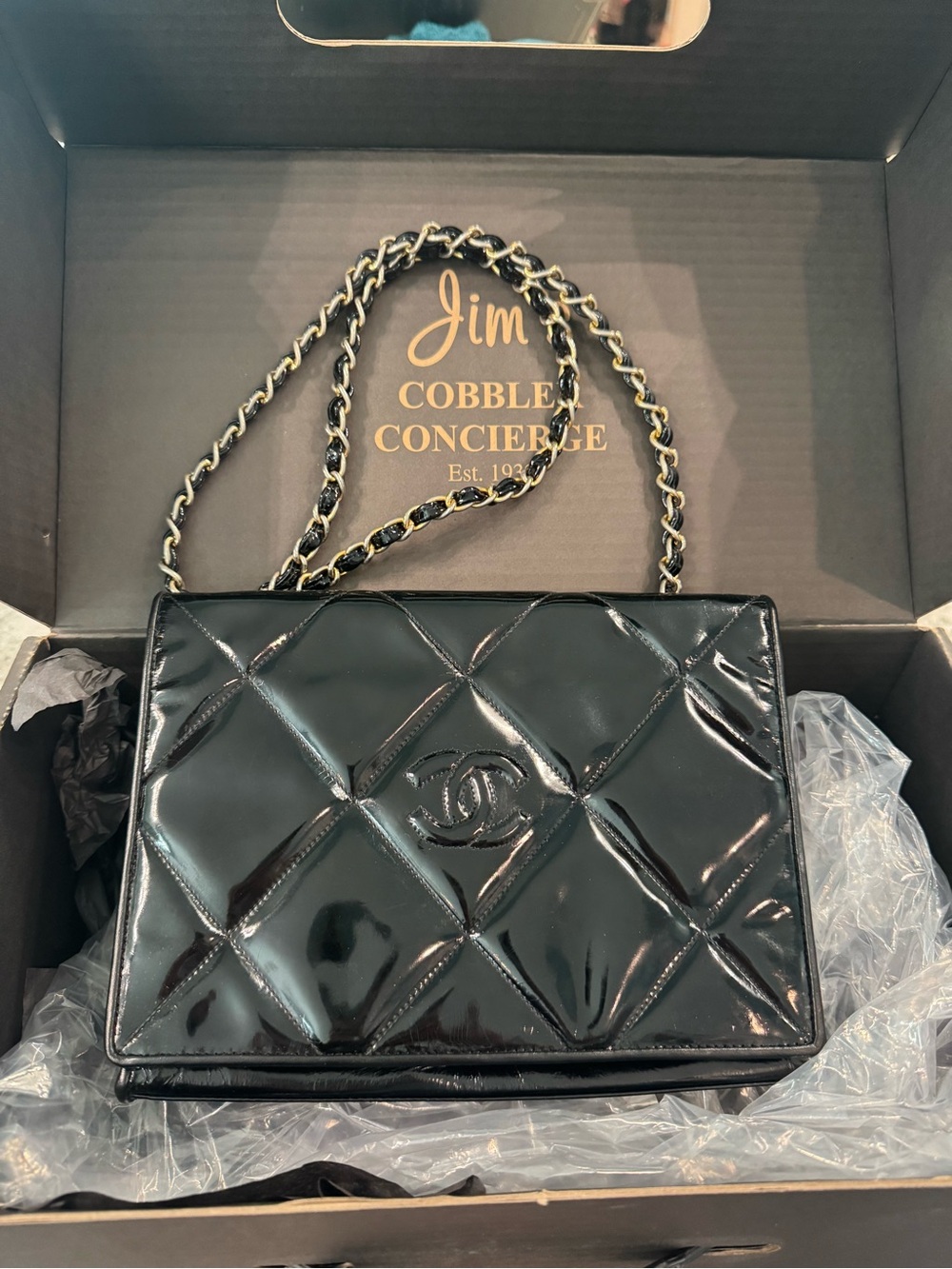 Rare Chanel Patent Leather Bag